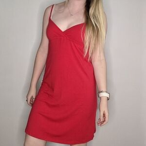 Splendid Red T-shirt Dress - Size Small